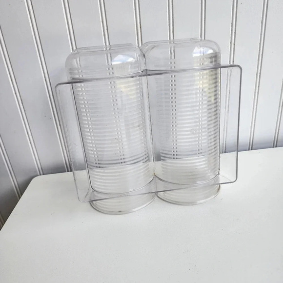 Acrylic Stackable Wine Bottle Holder Organizer Fridge and Freezer BPA Free - Picture 8 of 12